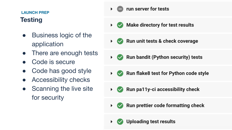 Steps for data to go into dashboard: First a google sheet with backend data store and edit access is created, then updated in Github, and finally published though Federalist